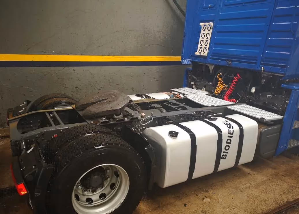 Motor después de la limpieza